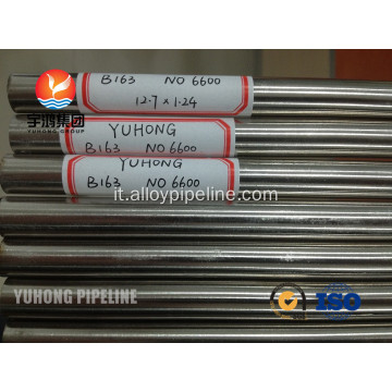 Lega 600 UNS N06600 tubi Inconel 600